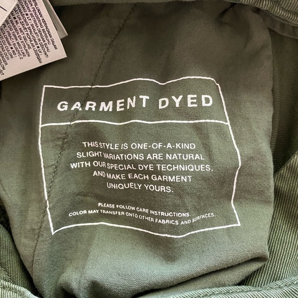 GAP Women’s Green Wide Leg Cargo Pants Size 14 Tall Streetwear - Picture 7 of 10